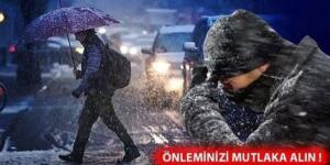 M’eteoroloji u’yardı: Sel, su baskını, dolu yağışı ve fırtınaya d!kkat