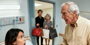 Dedem, doğum yaptığım hastane odasına