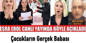 Esra Erol’da Gülendam’ın çocuklarının gercek babası ba’kın kim çıktı