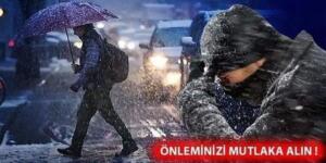 M’eteoroloji u’yardı: Sel, su baskını, dolu yağışı ve fırtınaya d!kkat