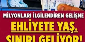 Yeni yaşın sınırı! Bu kişiler artık araç kullanamayacak..