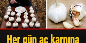 Hergün aç karnına sarımsak yiyen adamın başına ba’kın ne gelmiş..