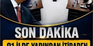 Karar bugün alındı yarından itibaren 81 iIin tamamında y’asak!