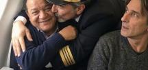 Havalimanında bir adam, 81 yaşındaki babamı iterek önüne geçti
