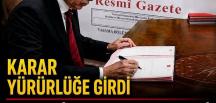 Karar yürürlüğe girdi.Emekliye..
